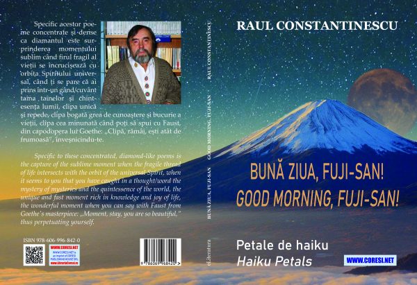 Bună ziua, Fuji-san! こんにちわ、 藤ーさん！ Petale de haiku. Good morning, FUJI-SAN! Haiku Petals - Image 2